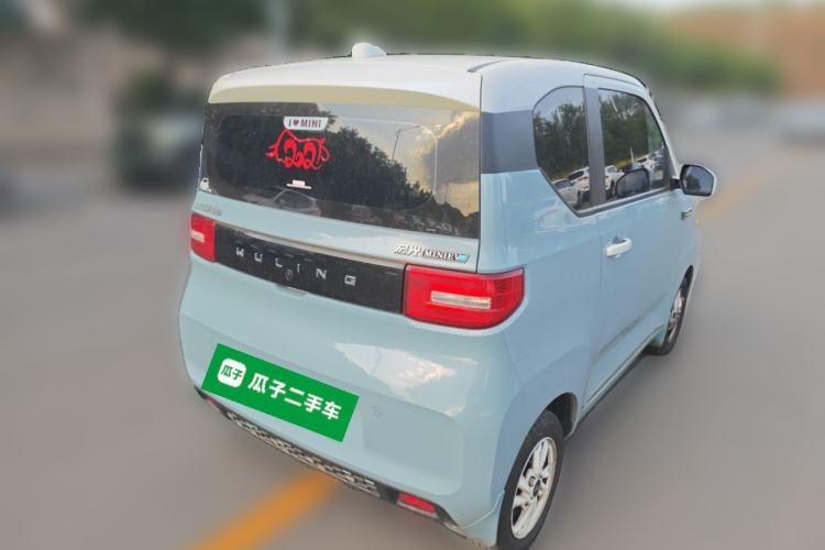 Used Wuling Hongguang MINIEV 2020 Enjoyment Model Lithium Iron Phosphate Rear Right 45 Deg