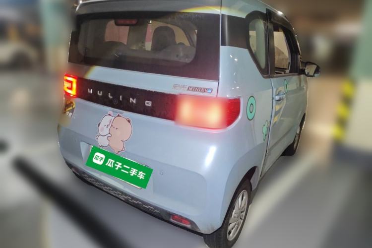 Used Wuling Hongguang MINIEV 2020 Freedom Version Lithium Iron Phosphate Rear Right 45 Deg