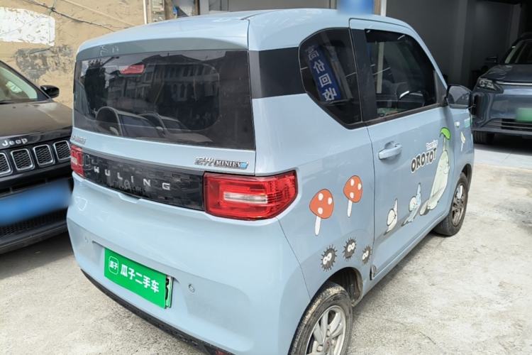 Used Wuling Hongguang MINIEV 2020 Freedom Version Lithium Iron Phosphate Rear Right 45 Deg