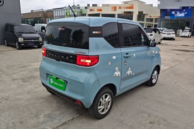 Used Wuling Hongguang MINIEV 2020 Freedom Version Lithium Iron Phosphate Rear Right 45 Deg