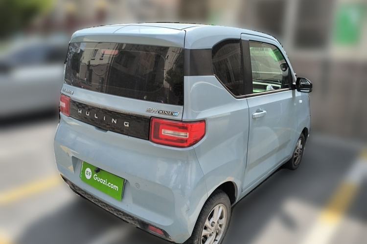 Used Wuling Hongguang MINIEV 2020 Enjoyment Model Lithium Iron Phosphate Rear Right 45 Deg