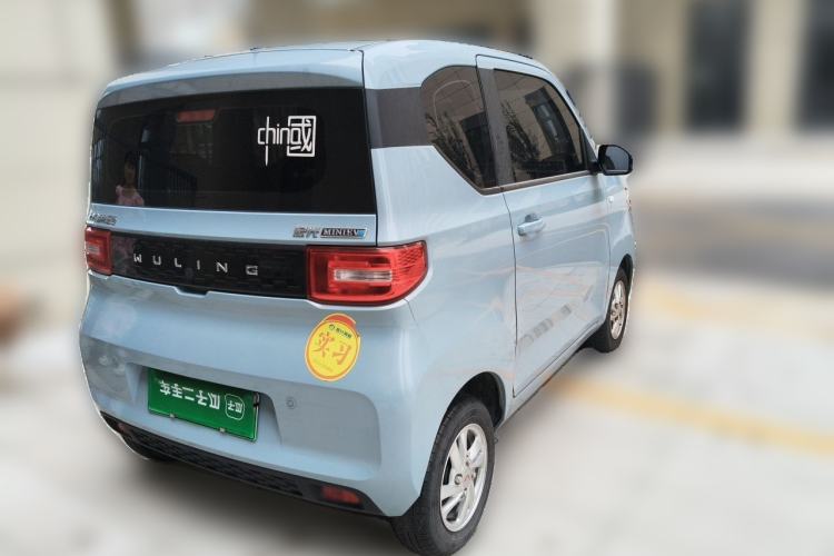 Used Wuling Hongguang MINIEV 2020 Freedom Version Lithium Iron Phosphate Rear Right 45 Deg