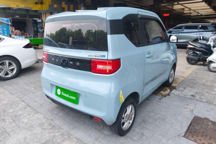 Used Wuling Hongguang MINIEV 2020 Enjoyment Model Lithium Iron Phosphate Rear Right 45 Deg