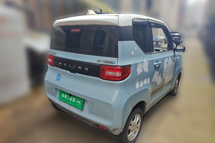 Used Wuling Hongguang MINIEV 2020 Enjoyment Model Lithium Iron Phosphate Rear Right 45 Deg