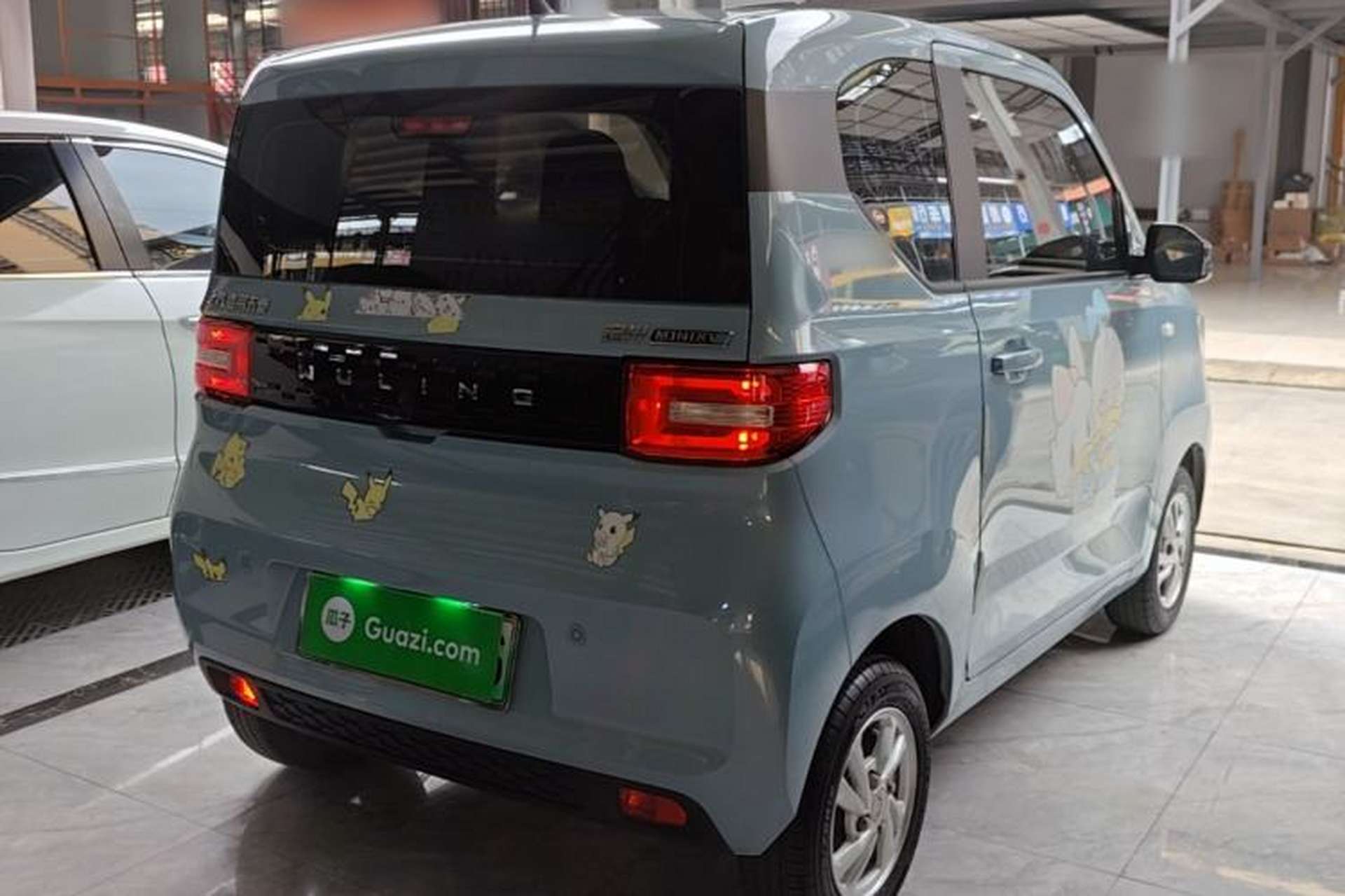 Used Wuling Hongguang MINIEV 2020 Enjoyment Model Lithium Iron Phosphate Rear Right 45 Deg