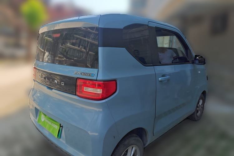 Used Wuling Hongguang MINIEV 2020 Enjoyment Model Lithium Iron Phosphate Rear Right 45 Deg