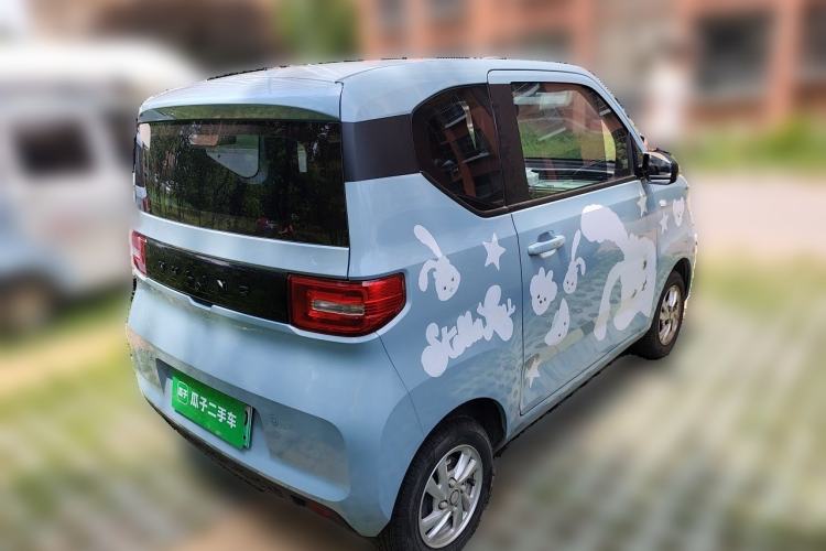 Used Wuling Hongguang MINIEV 2020 Freedom Version Lithium Iron Phosphate Rear Right 45 Deg