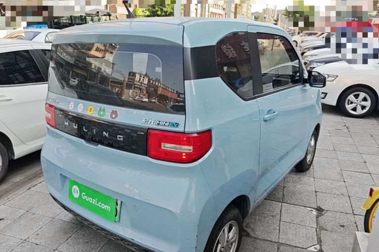Used Wuling Hongguang MINIEV 2020 Enjoyment Model Lithium Iron Phosphate Rear Right 45 Deg
