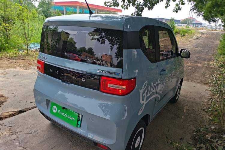 Used Wuling Hongguang MINIEV 2020 Enjoyment Model Lithium Iron Phosphate Rear Right 45 Deg