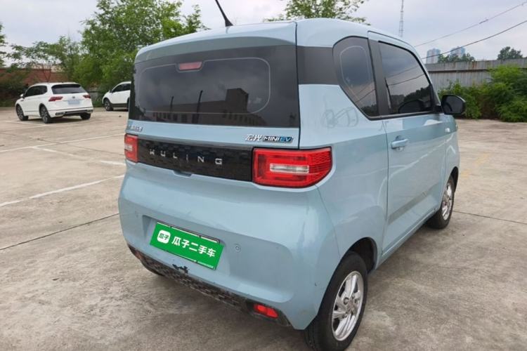 Used Wuling Hongguang MINIEV 2020 Freedom Version Lithium Iron Phosphate Rear Right 45 Deg