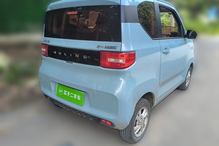 Used Wuling Hongguang MINIEV 2020 Freedom Version Lithium Iron Phosphate Rear Right 45 Deg