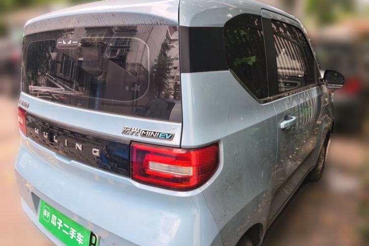 Used Wuling Hongguang MINIEV 2020 Enjoyment Model Lithium Iron Phosphate Rear Right 45 Deg