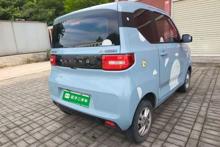 Used Wuling Hongguang MINIEV 2020 Freedom Version Lithium Iron Phosphate Rear Right 45 Deg