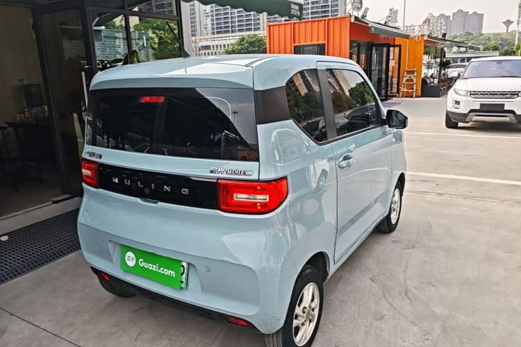 Used Wuling Hongguang MINIEV 2020 Freedom Version Lithium Iron Phosphate Rear Right 45 Deg