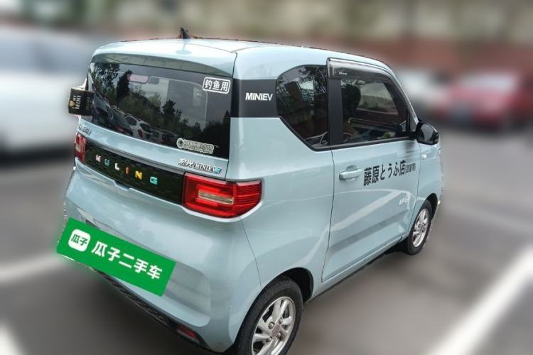 Used Wuling Hongguang MINIEV 2020 Enjoyment Model Lithium Iron Phosphate Rear Right 45 Deg