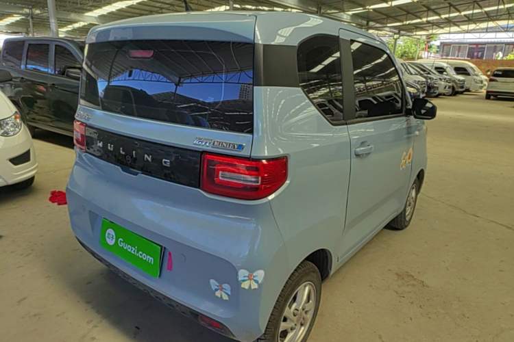 Used Wuling Hongguang MINIEV 2020 Freedom Version Lithium Iron Phosphate Rear Right 45 Deg
