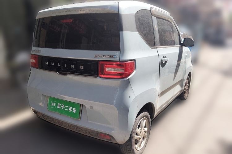 Used Wuling Hongguang MINIEV 2020 Enjoyment Model Lithium Iron Phosphate Rear Right 45 Deg