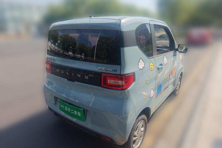 Used Wuling Hongguang MINIEV 2020 Zizai Version Lithium-NMC Rear Right 45 Deg