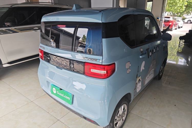 Used Wuling Hongguang MINIEV 2020 Enjoyment Model Lithium Iron Phosphate Rear Right 45 Deg