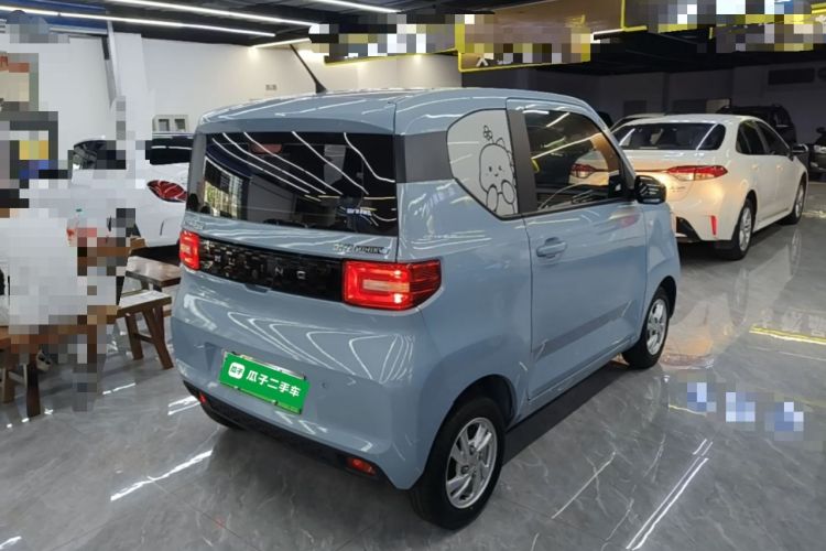 Used Wuling Hongguang MINIEV 2020 Enjoyment Model Lithium Iron Phosphate Rear Right 45 Deg