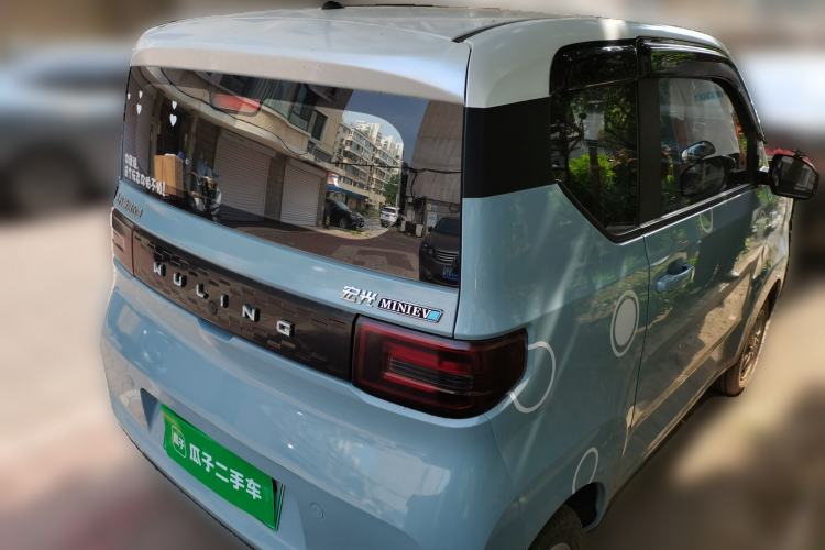 Used Wuling Hongguang MINIEV 2020 Freedom Version Lithium Iron Phosphate Rear Right 45 Deg