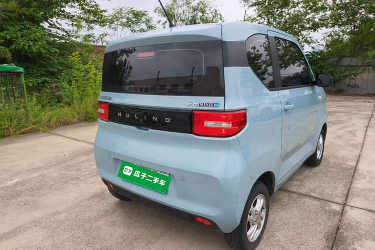 Used Wuling Hongguang MINIEV 2020 Freedom Version Lithium Iron Phosphate Rear Right 45 Deg