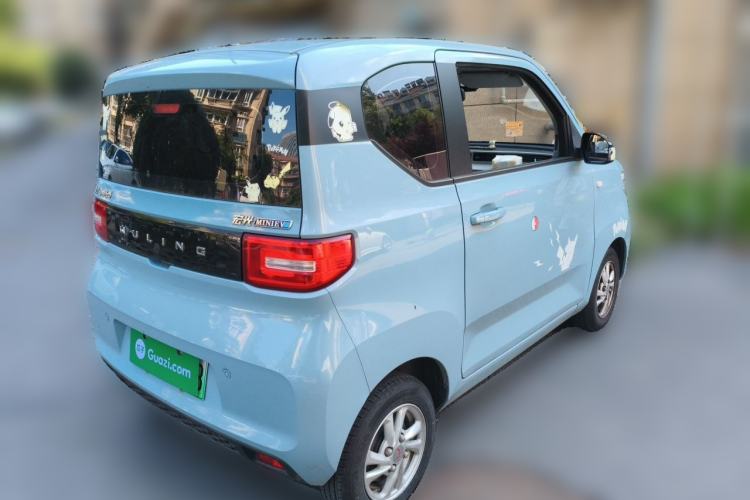Used Wuling Hongguang MINIEV 2020 Enjoyment Model Lithium Iron Phosphate Rear Right 45 Deg