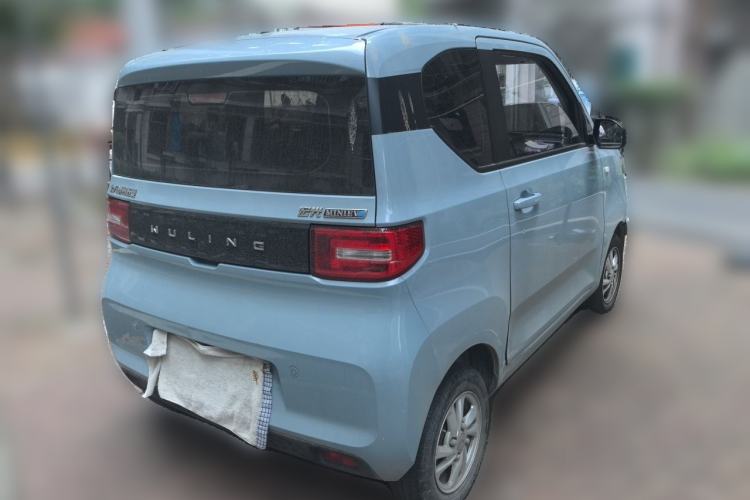 Used Wuling Hongguang MINIEV 2020 Enjoyment Model Lithium Iron Phosphate Rear Right 45 Deg