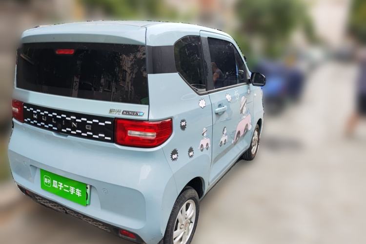 Used Wuling Hongguang MINIEV 2020 Zizai Version Lithium-NMC Rear Right 45 Deg