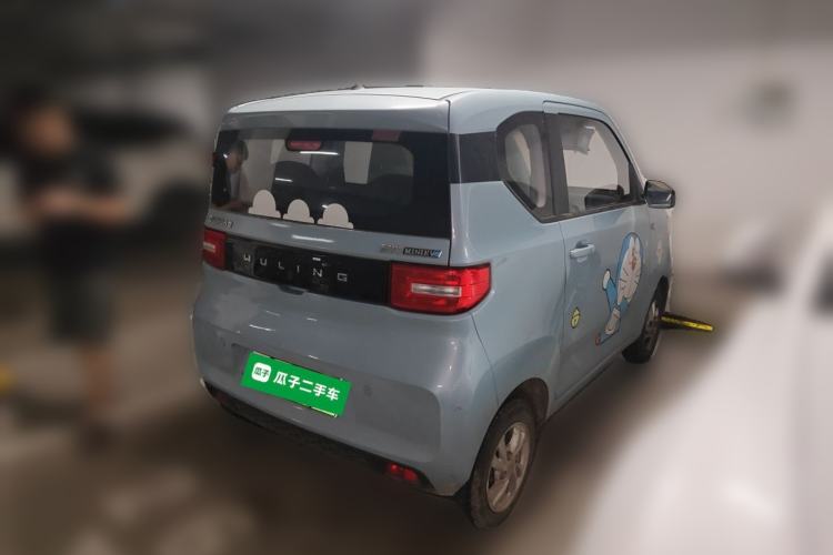 Used Wuling Hongguang MINIEV 2020 Freedom Version Lithium Iron Phosphate Rear Right 45 Deg
