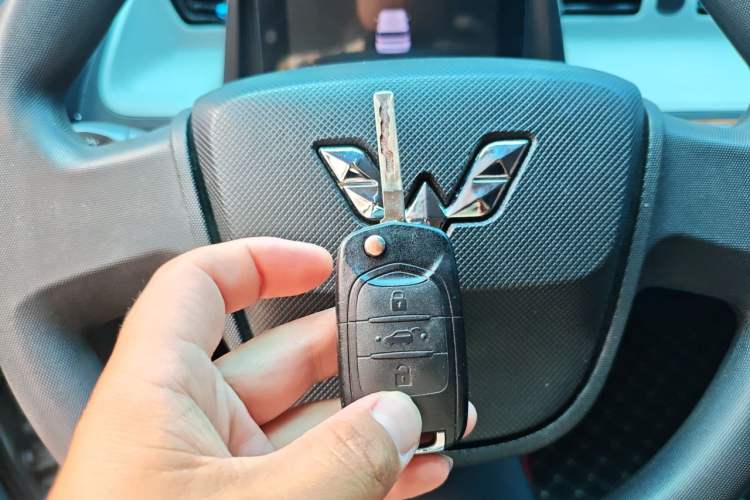 Used Wuling Hongguang MINIEV 2020 Zizai Version Lithium-NMC Vehicle Key