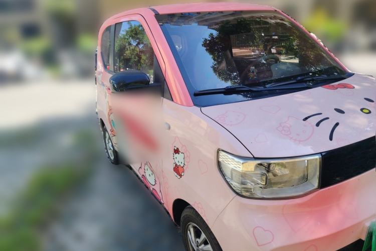 Used Wuling Hongguang MINIEV 2020 Enjoyment Model Lithium Iron Phosphate Front Right 45 Deg