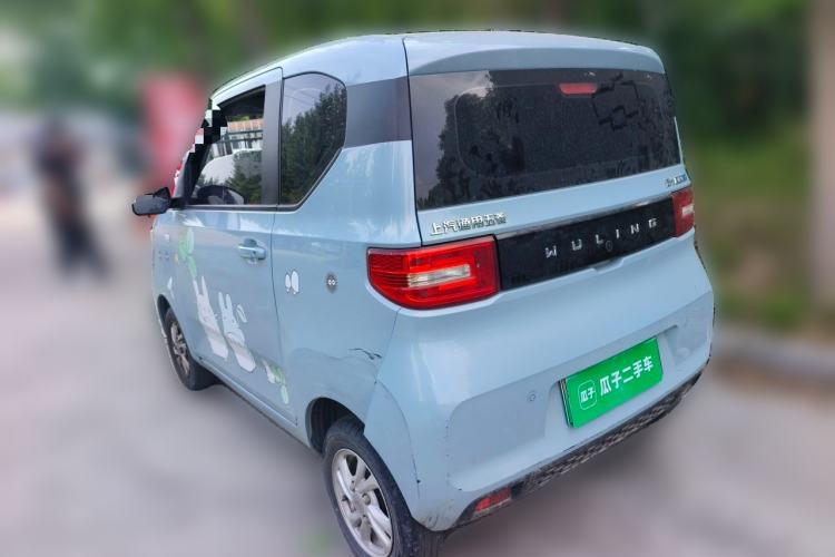 Used Wuling Hongguang MINIEV 2020 Zizai Version Lithium-NMC Rear Left 45 Deg