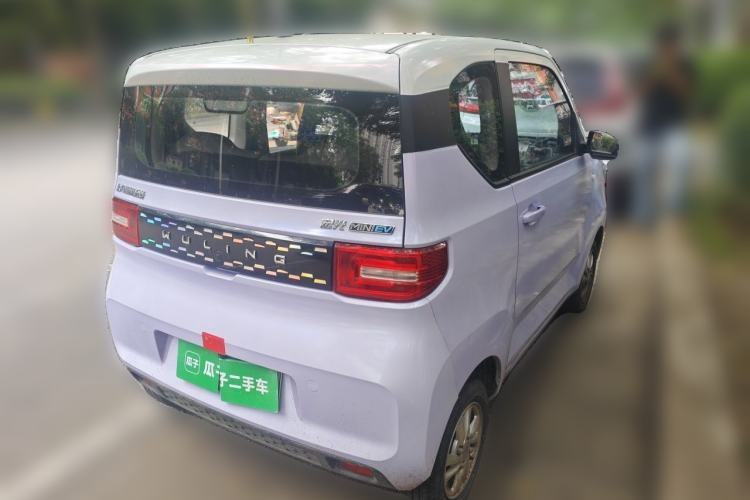 Used Wuling Hongguang MINIEV 2020 Freedom Version Lithium Iron Phosphate Rear Right 45 Deg