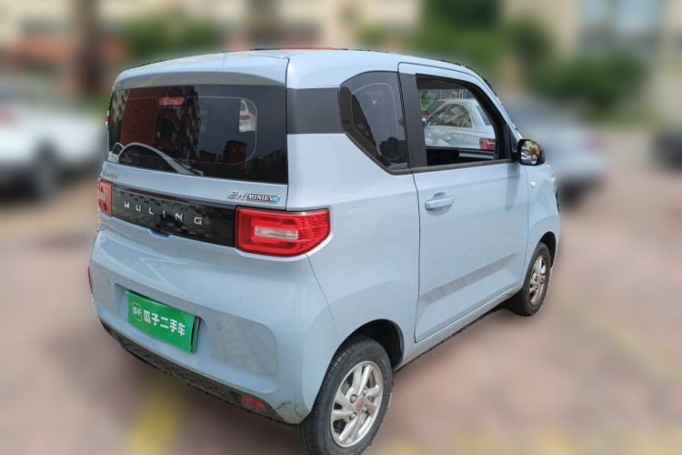 Used Wuling Hongguang MINIEV 2020 Freedom Version Lithium Iron Phosphate Rear Right 45 Deg