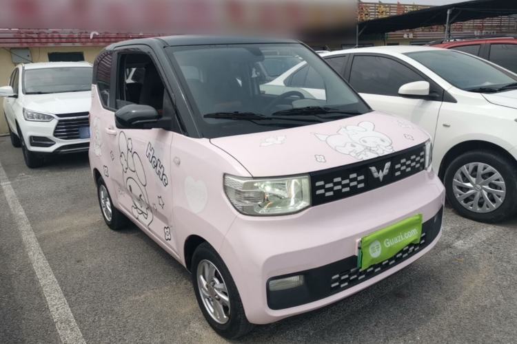 Used Wuling Hongguang MINIEV 2020 Easy Version Lithium-Ion Battery Front Right 45 Deg