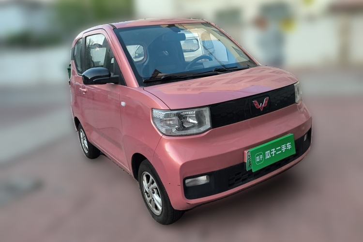 Used Wuling Hongguang MINIEV 2020 Easy Version Lithium-Ion Battery Front Right 45 Deg