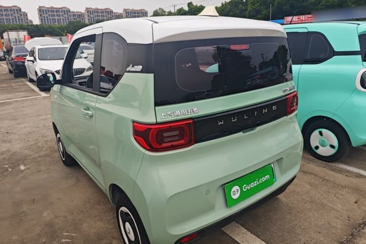 Used Wuling Hongguang MINIEV 2020 Freedom Version Lithium Iron Phosphate Rear Left 45 Deg