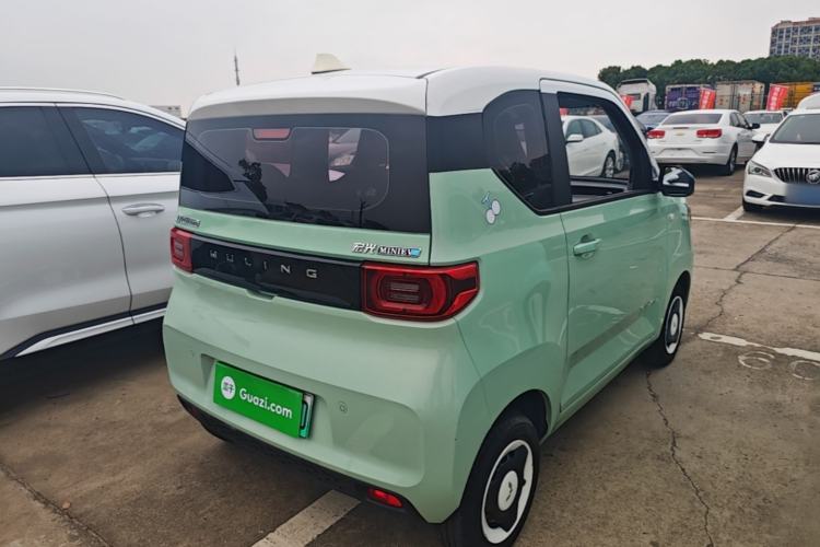 Used Wuling Hongguang MINIEV 2020 Freedom Version Lithium Iron Phosphate Rear Right 45 Deg