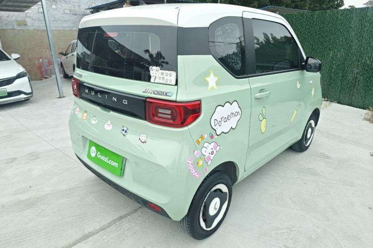 Used Wuling Hongguang MINIEV 2020 Zizai Version Lithium-NMC Rear Right 45 Deg