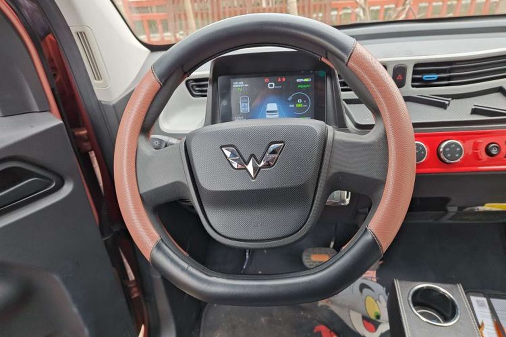Used Wuling Hongguang MINIEV 2020 Enjoyment Model Lithium Iron Phosphate Steering Wheel