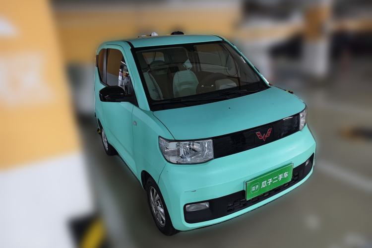Used Wuling Hongguang MINIEV 2020 Enjoyment Model Lithium Iron Phosphate Front Right 45 Deg