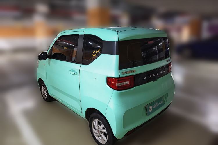 Used Wuling Hongguang MINIEV 2020 Enjoyment Model Lithium Iron Phosphate Rear Left 45 Deg