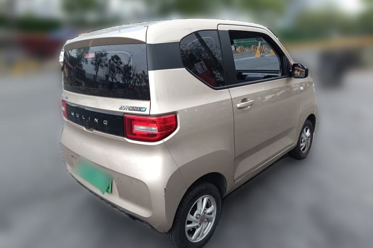 Used Wuling Hongguang MINIEV 2020 Zizai Version Lithium-NMC Rear Right 45 Deg