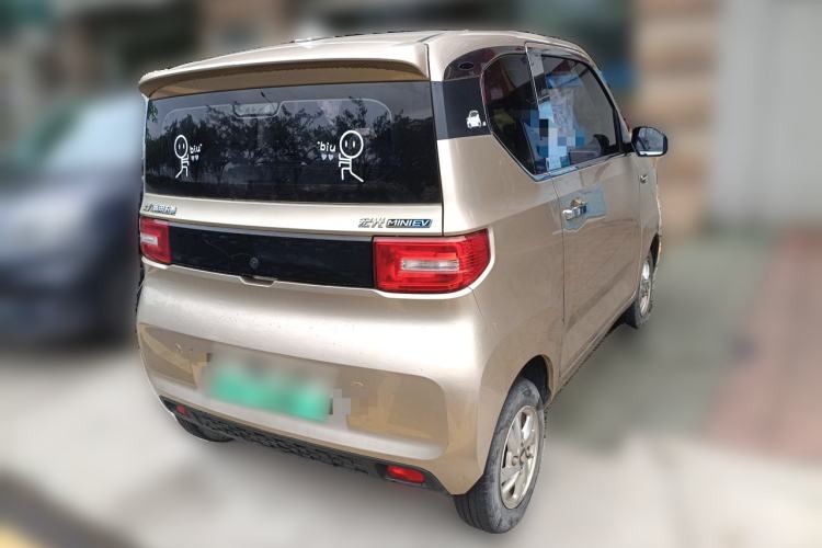 Used Wuling Hongguang MINIEV 2020 Enjoyment Model Lithium Iron Phosphate Rear Right 45 Deg