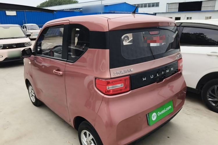 Used Wuling Hongguang MINIEV 2020 Enjoyment Model Lithium Iron Phosphate Rear Left 45 Deg