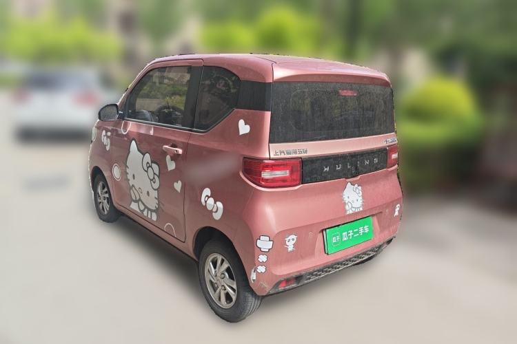 Used Wuling Hongguang MINIEV 2020 Freedom Version Lithium Iron Phosphate Rear Left 45 Deg