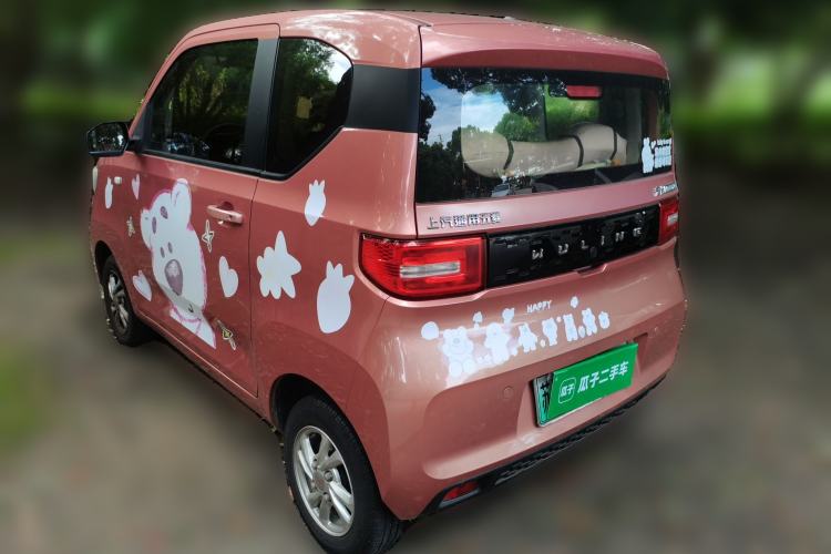Used Wuling Hongguang MINIEV 2020 Freedom Version Lithium Iron Phosphate Rear Left 45 Deg