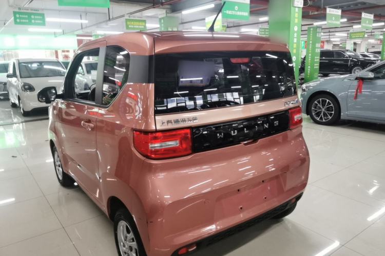 Used Wuling Hongguang MINIEV 2020 Enjoyment Model Lithium Iron Phosphate Rear Left 45 Deg
