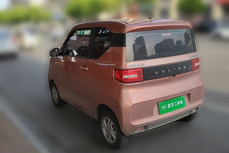 Used Wuling Hongguang MINIEV 2020 Enjoyment Model Lithium Iron Phosphate Rear Left 45 Deg
